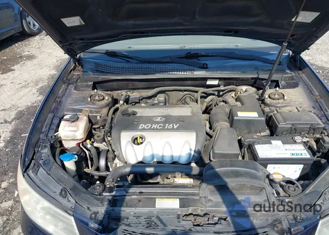 2007 Hyundai Sonata Gls z USA, uszkodzony, nr VIN 5NPET46C57H192745